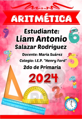 Aritmetica Caratula Rojo